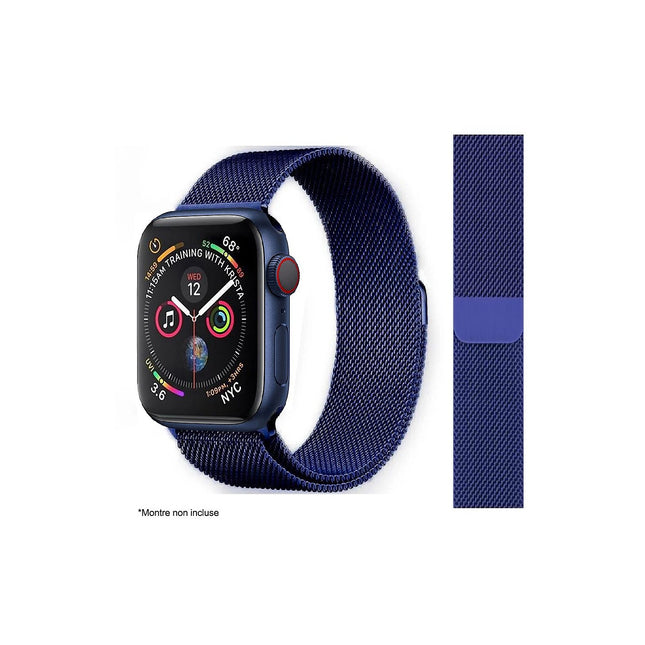 Bracelet IBROZ Apple Watch 42/44/45mm Maille