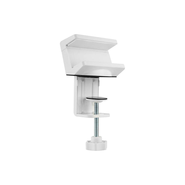Range câble KIMEX Support de table pour multiprise, blanc