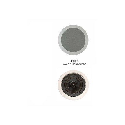 Enceinte encastrable DAVIS 130 RO Blanc