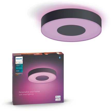 Plafonnier PHILIPS HUE W&C Xamento M Noir