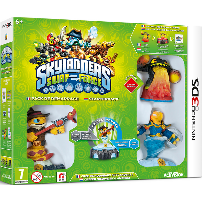 Jeu 3DS ACTIVISION Skylanders Swap Force Starter pack Reconditionné