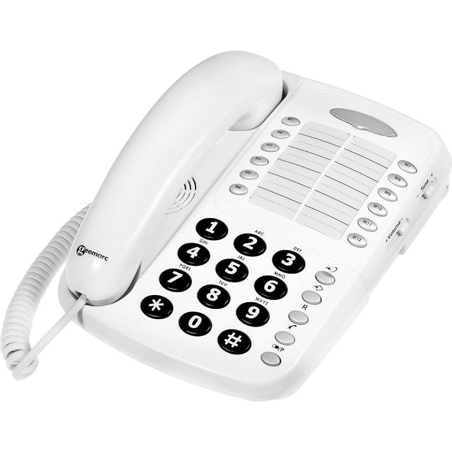 Téléphone sans fil GEEMARC Téléphone Fixe Senior Amplifié Bureau