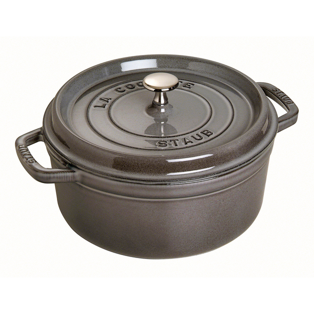 Cocotte STAUB Ø24 gris graphite