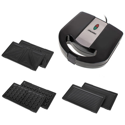 Croque, gaufre, gril MESKO Grill multifonction 3 en 1 MS 3045 - Gau