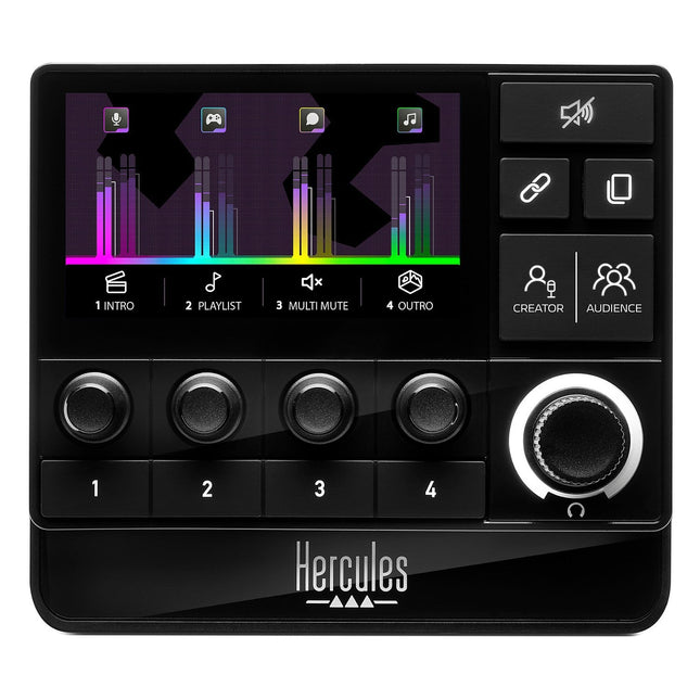 Boitier de contrôle HERCULES Audio controller STREAM 200 XLR
