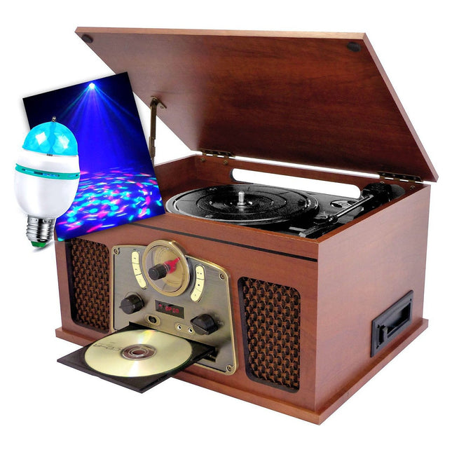 Chaîne HiFi INOVALLEY Chaîne Hifi INOVALLEY RETRO10E-BTH-N vin