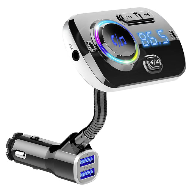 Transmetteur FM AVIZAR Bluetooth Voiture Transmission FM / MP3