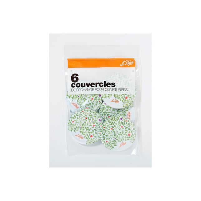 Couvercle LE PARFAIT x6 confiturier 8.2 cm