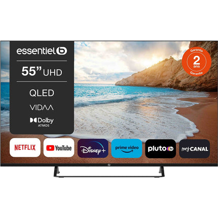 TV QLED ESSENTIELB 43QLED306 (2024) 43" (109 cm) 4K - Smart TV