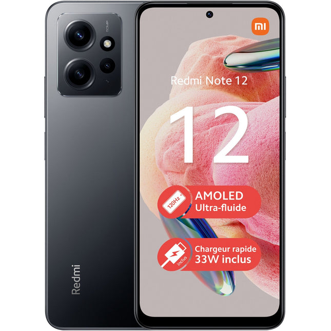 Smartphone XIAOMI Redmi Note 12 Gris 4G
