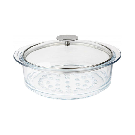 Cuiseur vapeur CRISTEL verre 20 cm avec couvercle