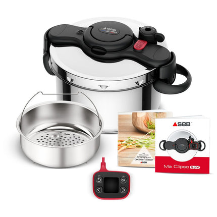 Autocuiseur SEB Clipso Minut Now+ 6L P4900750