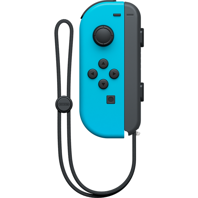 Manette NINTENDO Joy-Con gauche bleu néon
