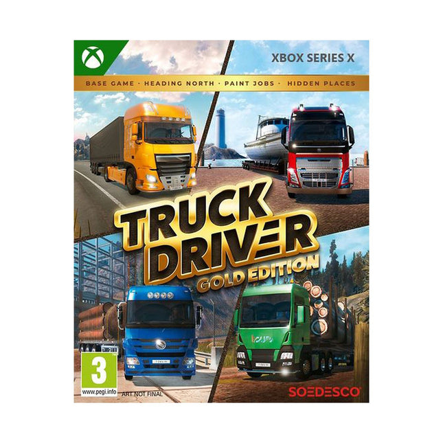 Jeu Xbox X SOEDESCO Truck Driver Gold Edition