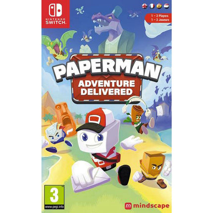 Jeu Switch MINDSCAPE Paperman Adventure Delivered