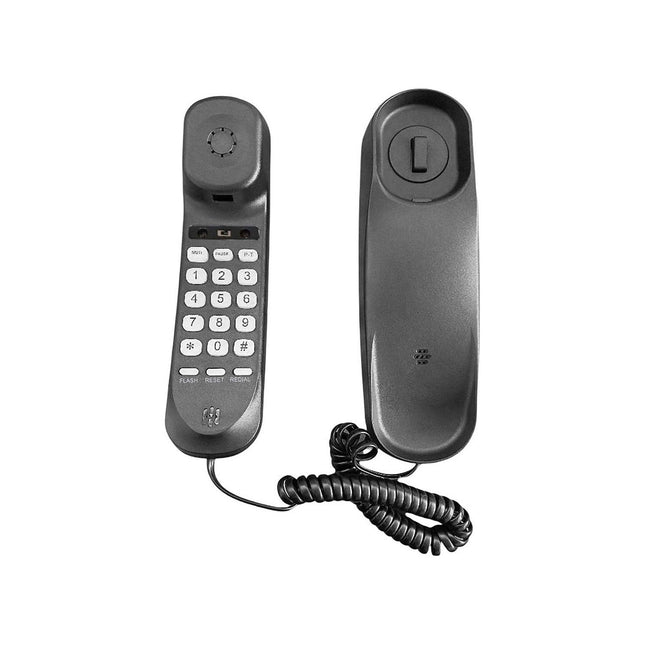 Téléphone filaire AVIZAR de Bureau Compact - Fonction Mute & Bis