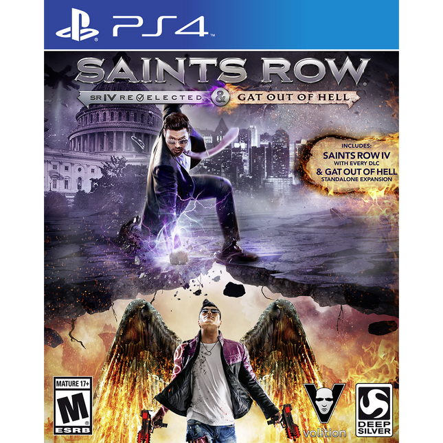 Jeu PS4 KOCH MEDIA Saints Row IV Re Elected Gat Out Of Hell