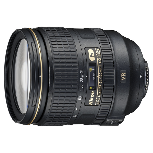Objectif pour Reflex NIKON AF-S 24-120mm f/4G ED VR Nikkor