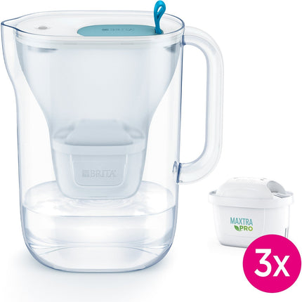 Carafe filtrante BRITA style bleu