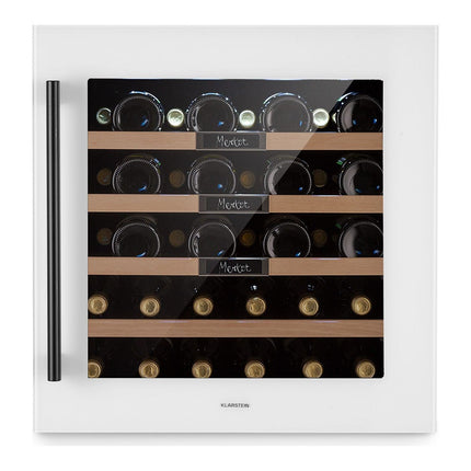 Cave à vin de service KLARSTEIN Vinsider 36 Uno - Blanc