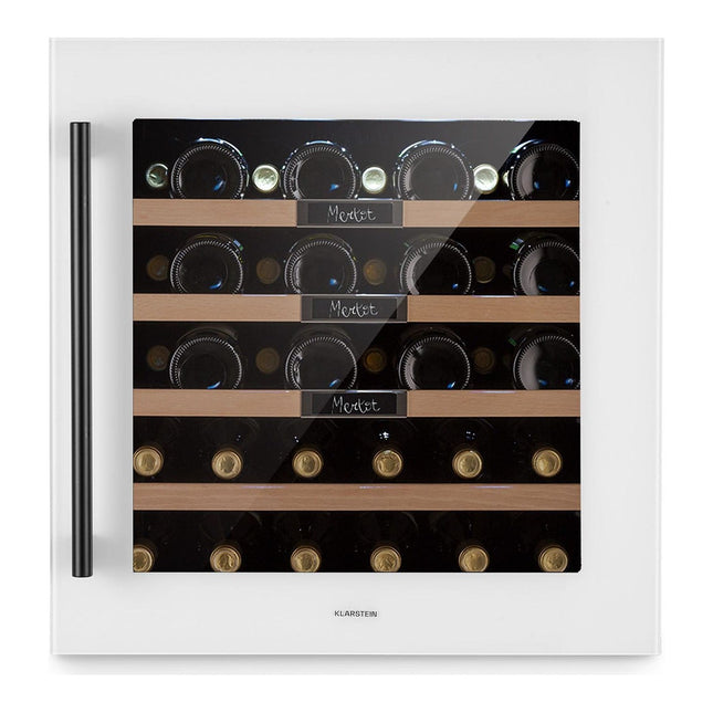 Cave à vin de service KLARSTEIN Vinsider 36 Uno - Blanc
