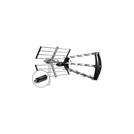 Antenne extérieure METRONIC Antenne trinappe 26 dB avec filtre 4G
