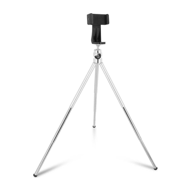 Trépied LINQ Bureau 360°, Pieds Extensibles - Argent