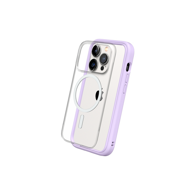Coque bumper RHINOSHIELD iPhone 14 Pro Mod NX Violet MagSafe
