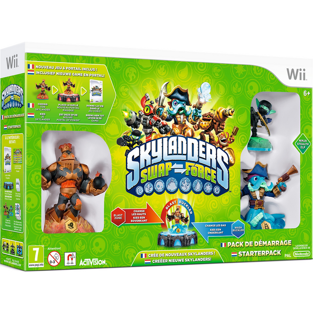 Jeu Wii ACTIVISION Skylanders Swap Force Starter pack Reconditionné