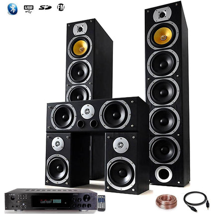 Home Cinema 5.1 BENG Ensemble Home-cinéma Hifi 1240W + ampli