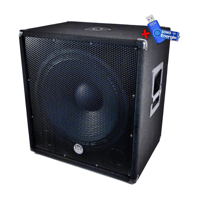 Caisson de basse BM SONIC caisson de basse actif 18 pouces