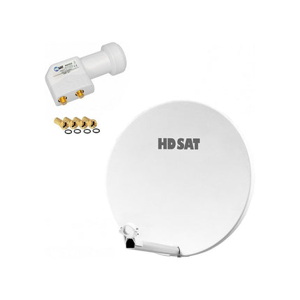Antenne parabolique HDSAT Pack Hdsat Parabole Satellite Fibre Comp