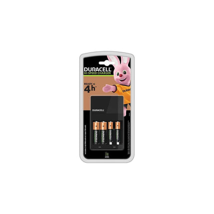 Chargeur secteur DURACELL LR06 AA/LR03 AAA x2 + Chargeur CEF14