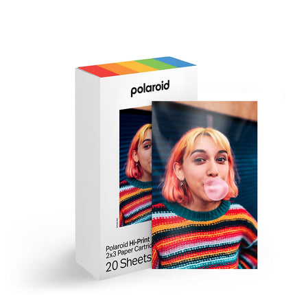 Papier photo instantané POLAROID Hi-print 2x3 Cardridge 20 feuilles