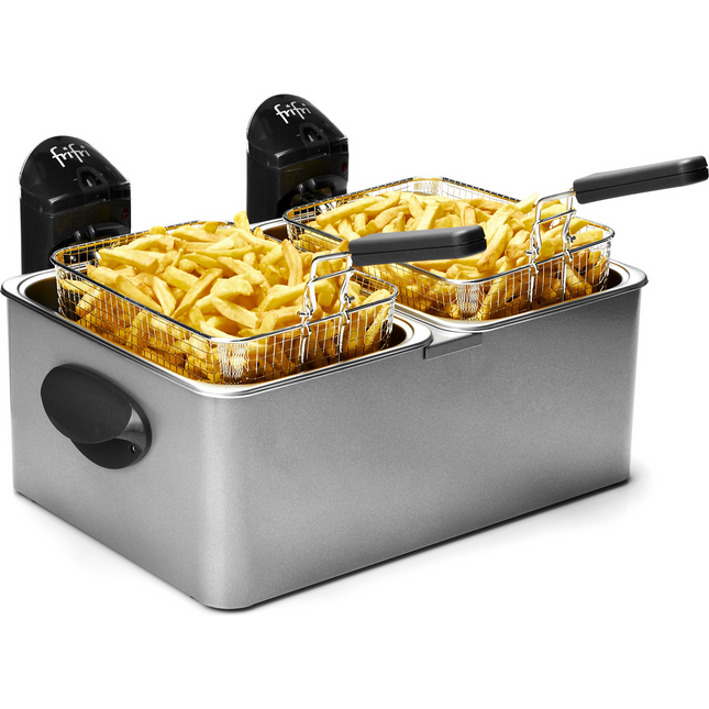 Friteuse semi-professionnelle FRIFRI FI.1998 2 bacs