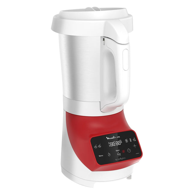 Blender chauffant MOULINEX SOUP & PLUS LM924500 ROUGE 2L