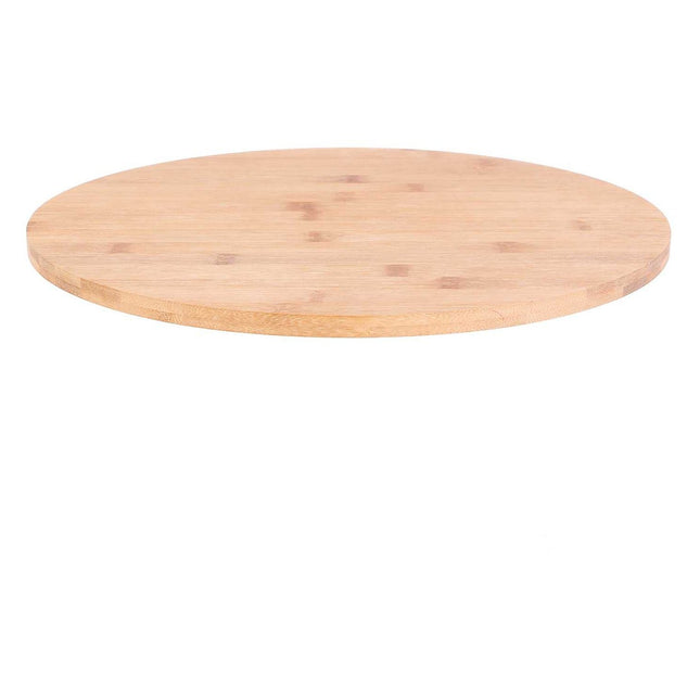 Plateau COOK CONCEPT rond tournant en bambou M12 - 35cm