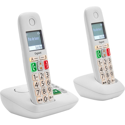 Téléphone sans fil GIGASET E290 Blanc