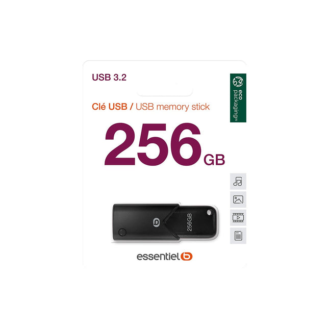 Clé USB ESSENTIELB 256Go USB 3.2