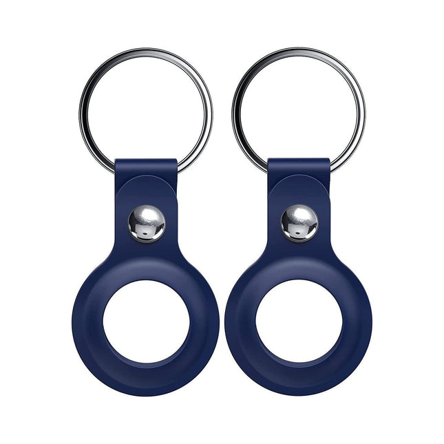 Etui PHONILLICO Airtag - Coque Bleu x2