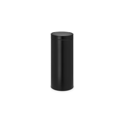 Poubelle de cuisine manuelle BRABANTIA Touch Bin new 30L matt steel
