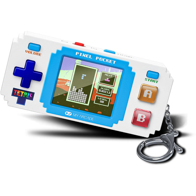 Console rétro MYARCADE Pixel Pocket Tetris Mini Portable