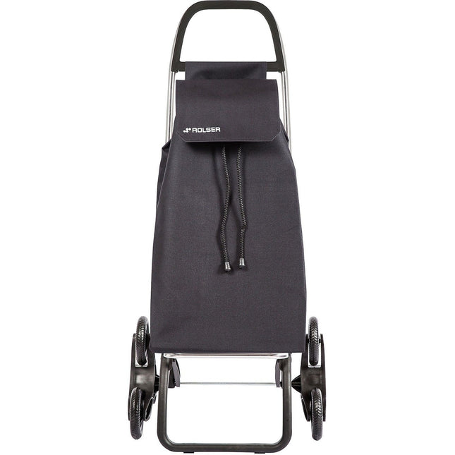 Chariot ROLSER de courses 6 roues saquet LN noir