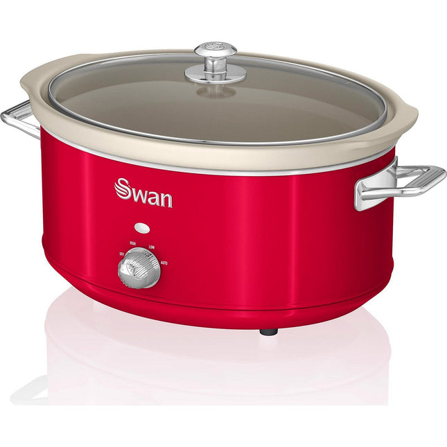 Mijoteuse SWAN Retro, 6,5L , Antiadhésive, SF17031RNEU