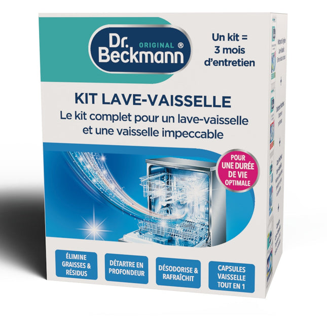 KIT DR BECKMANN starter pack entretien lave-vaisselle
