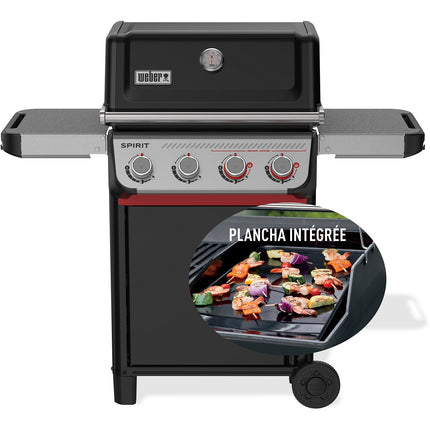 Barbecue gaz WEBER Spirit E-310 black 3 brûleurs sur chariot 52x45 cm