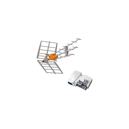 Antenne extérieure TELEVES Pack Antenne Tnt Dat Hd Boss Uhf Gain 4