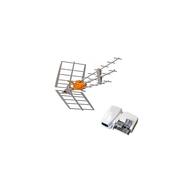 Antenne extérieure TELEVES Pack Antenne Tnt Dat Hd Boss Uhf Gain 4