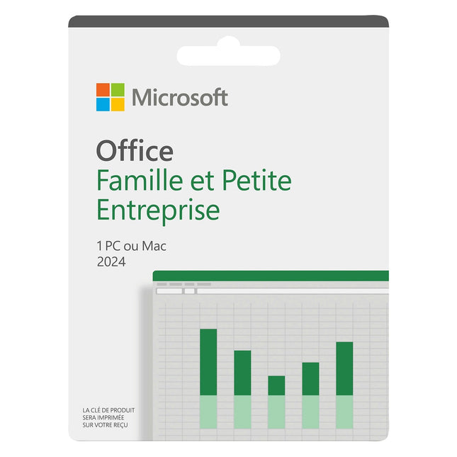 ESD MICROSOFT Office Famille et entreprise 2024