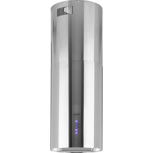Hotte décorative îlot KLARSTEIN Beretta îlot 650m³/h classe A+ inox